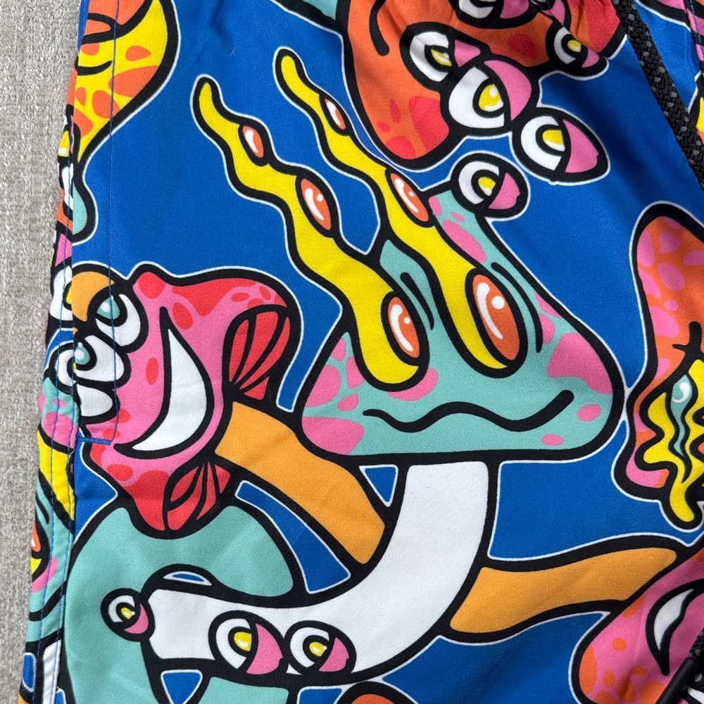 Neff Octopus Graphic Swim Trunks Multicolor NWT Size S 30 - Picture 10 of 15